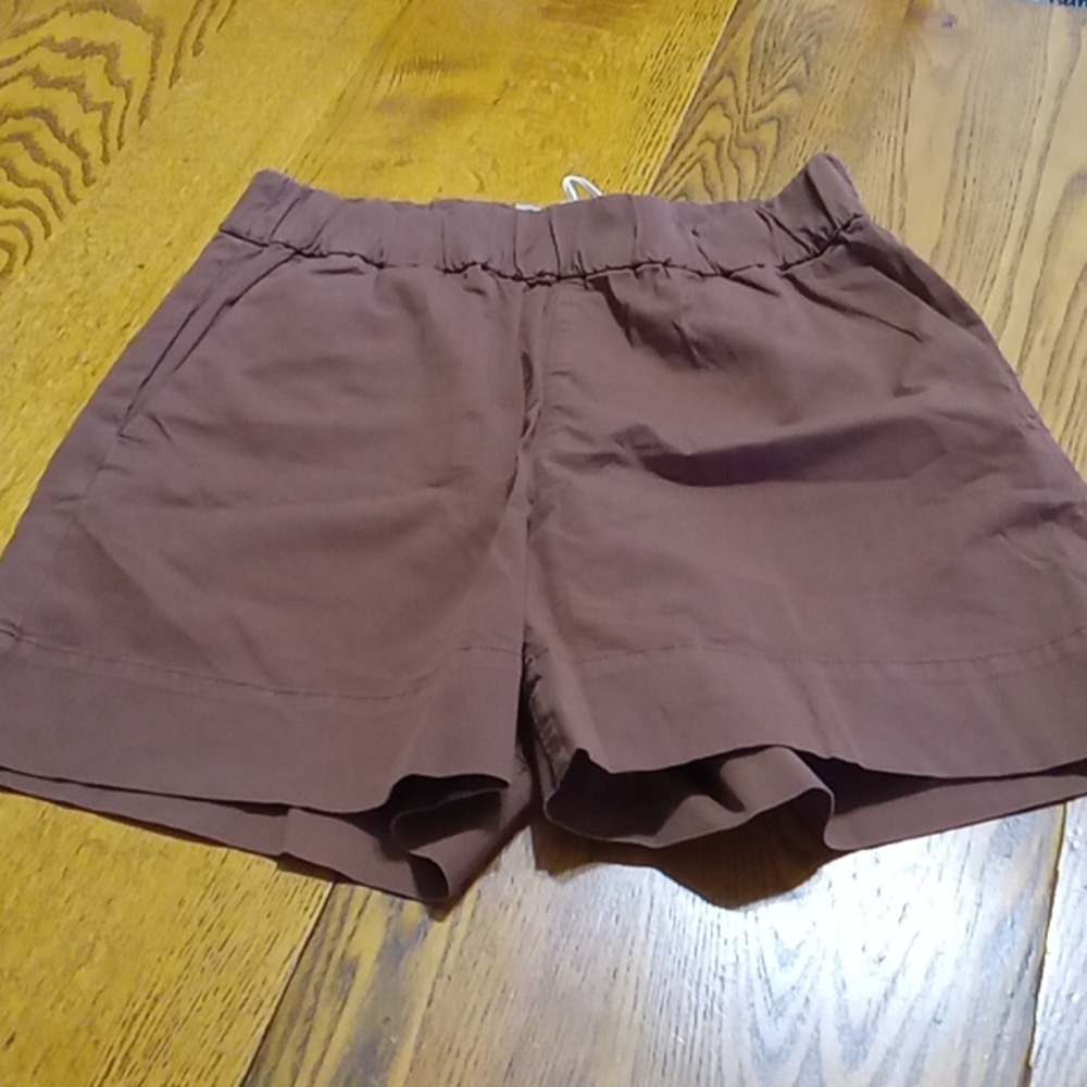 Everlane Shorts Women 6 Brown Pull On Summer NEW Vacation Resort Spring Casual